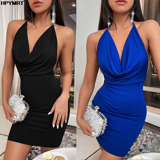 Fashion Women Summer Casual Dresses Tight Tropical Sexy Dresses Pencil Skirt Women Sexy Club Wear Woman hip wrap Dress Female - KK Store