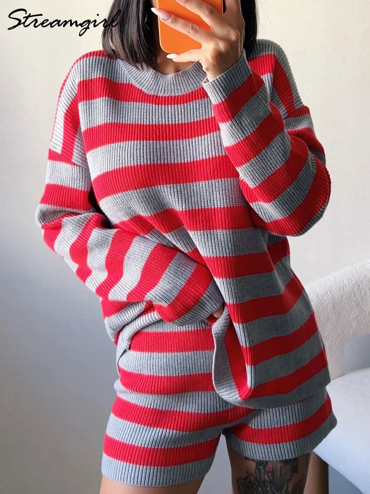 striped sweater